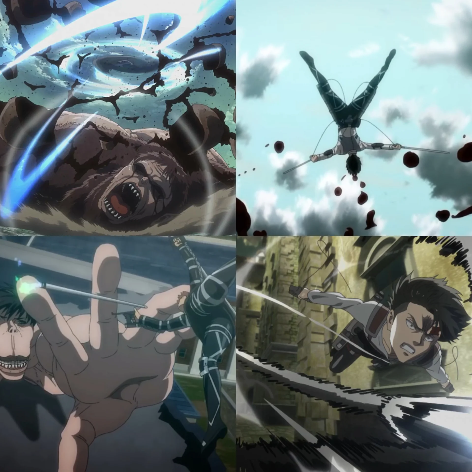Attack on Titan Animation and Action Sequences